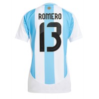Dres Argentína Cristian Romero #13 Domáci pre Ženy Copa America 2024 Krátky Rukáv